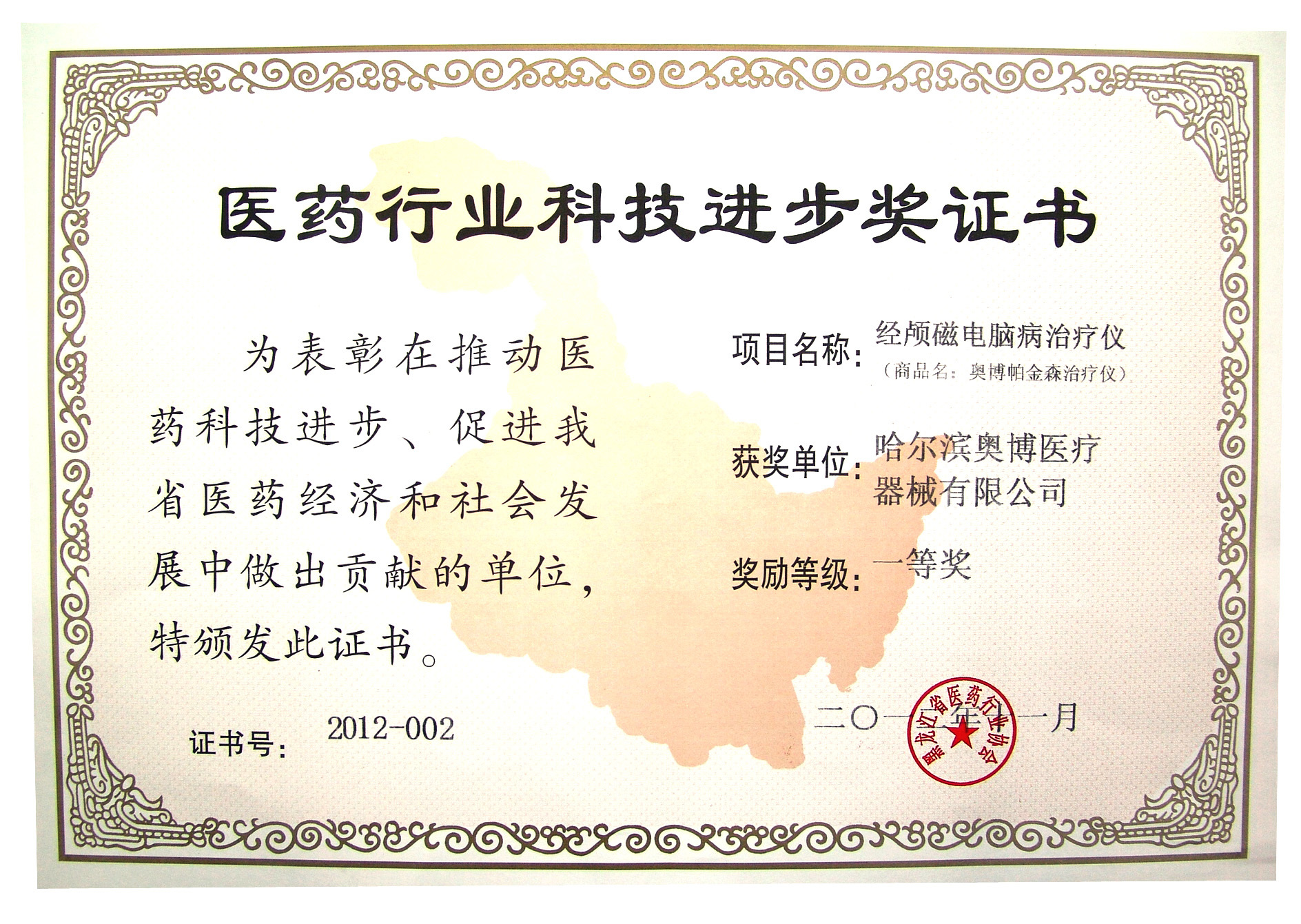 科技进步奖（公司）
